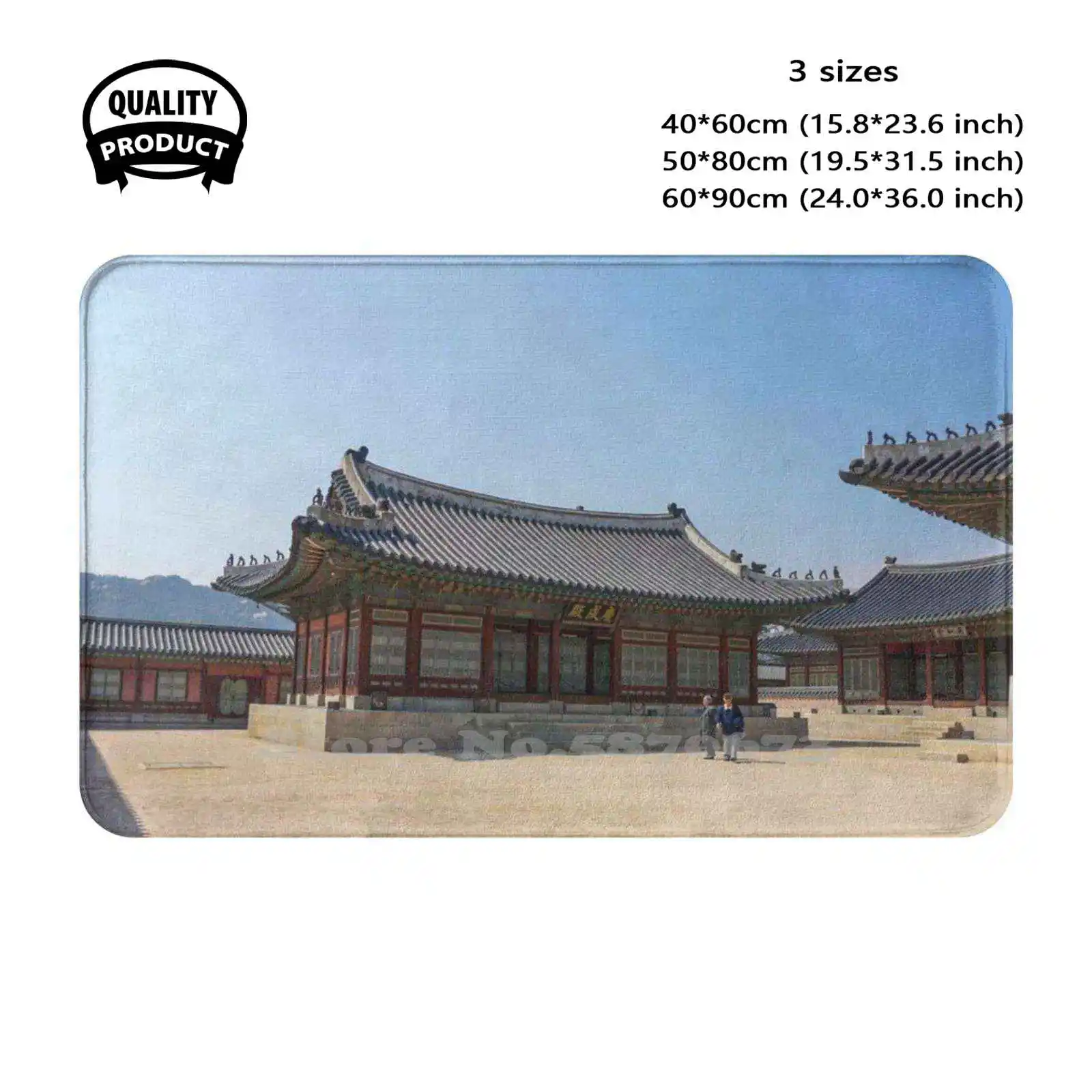 Gyeongbokgung , Seoul South Korea Soft Cushion Home Carpet Door Mat Car Rug Seoul Gyeongbokgung Kpop Korean South Korea K Pop