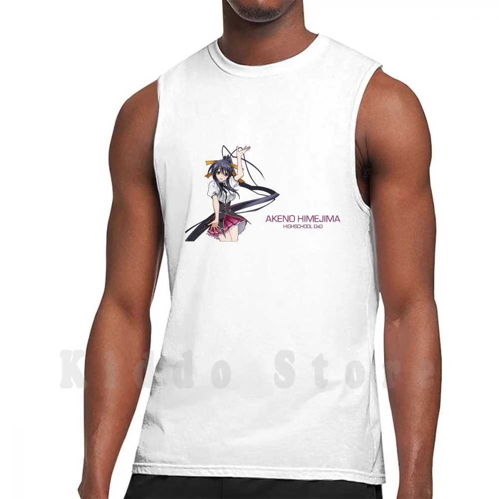 Highschool Dxd-Akeno Himejima Tank Tops Vest Sleeveless Highschool Dxd High School Dxd Rias Gremory Akeno Akeno