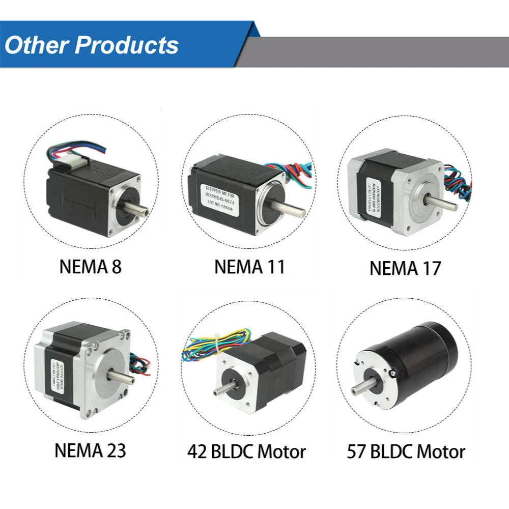 Jkongmotor Nach NEMA17 0,9 Schrittmotor L48MM für TITAN Extruder AQUA Für 3D Drucker EXtruder 1,68 EIN – Detail 7