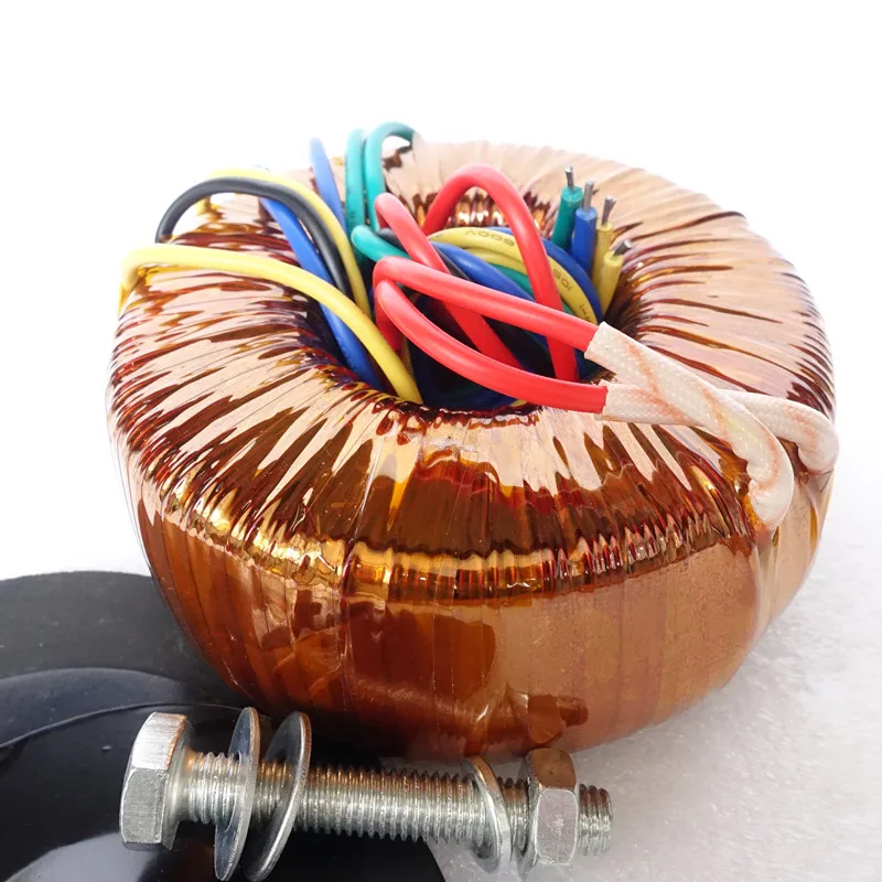 BRZHIFI Factory Audio120W Toroidal Transformer A Core Without Breaking Point Iron Core Dual 18V And Dual 22V Golden Armor