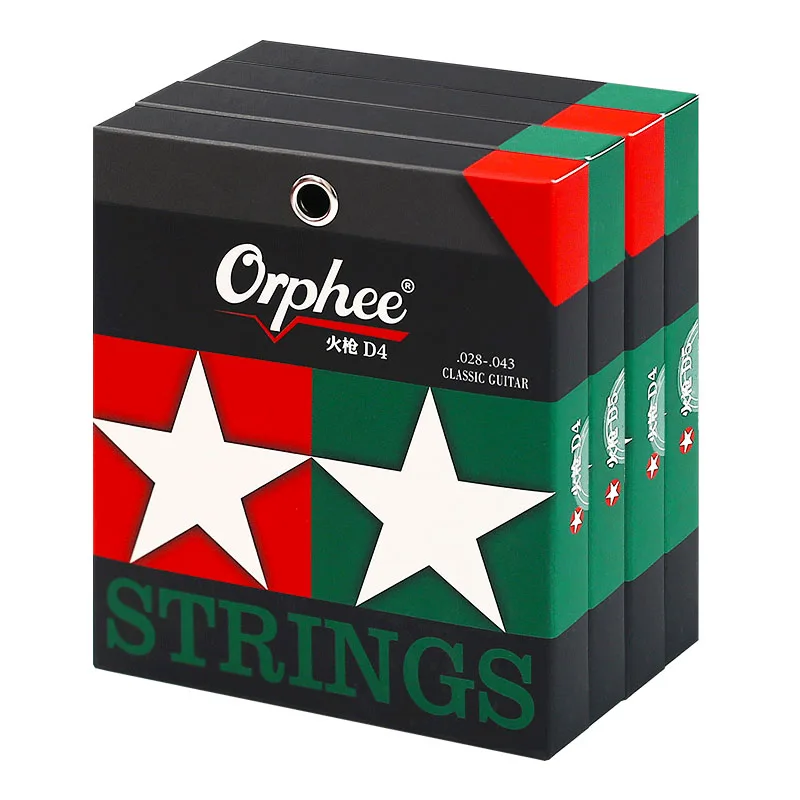 Orphee New 6Pcs/Set Classic Guitar Strings D4 D5 Anti Rust High Level Guitar Strings