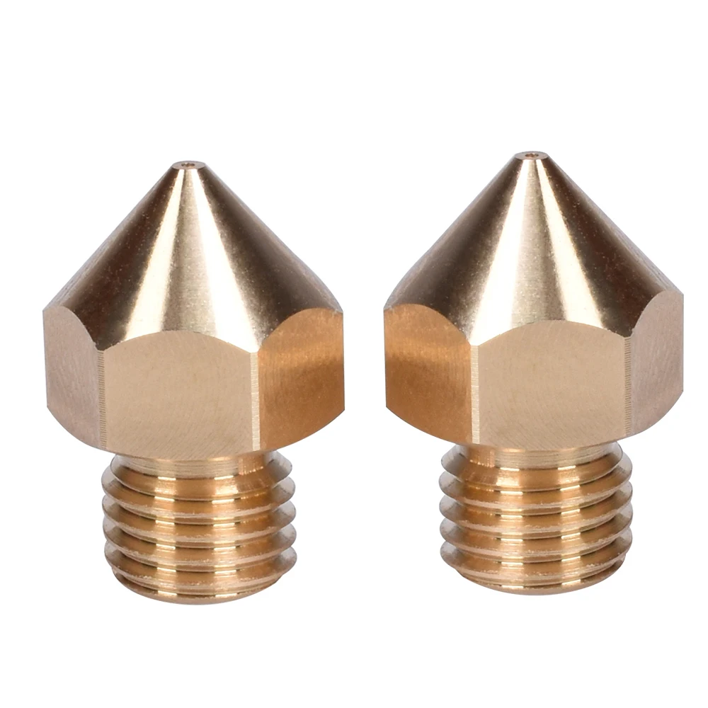 CR-10S Pro Brass Nozzle m6 Thread 3D Printer Parts for hotend 1.75MM Filament J-head cr10S PRO heat block Creality ender3 hotend