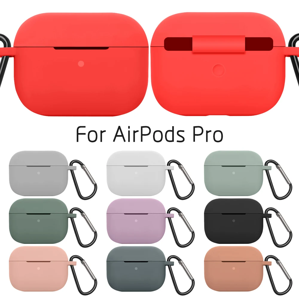Silicone Cover For Apple Airpods Pro Wireless Bluetooth Headset Protective Case For Airpods 3 Protector box shell