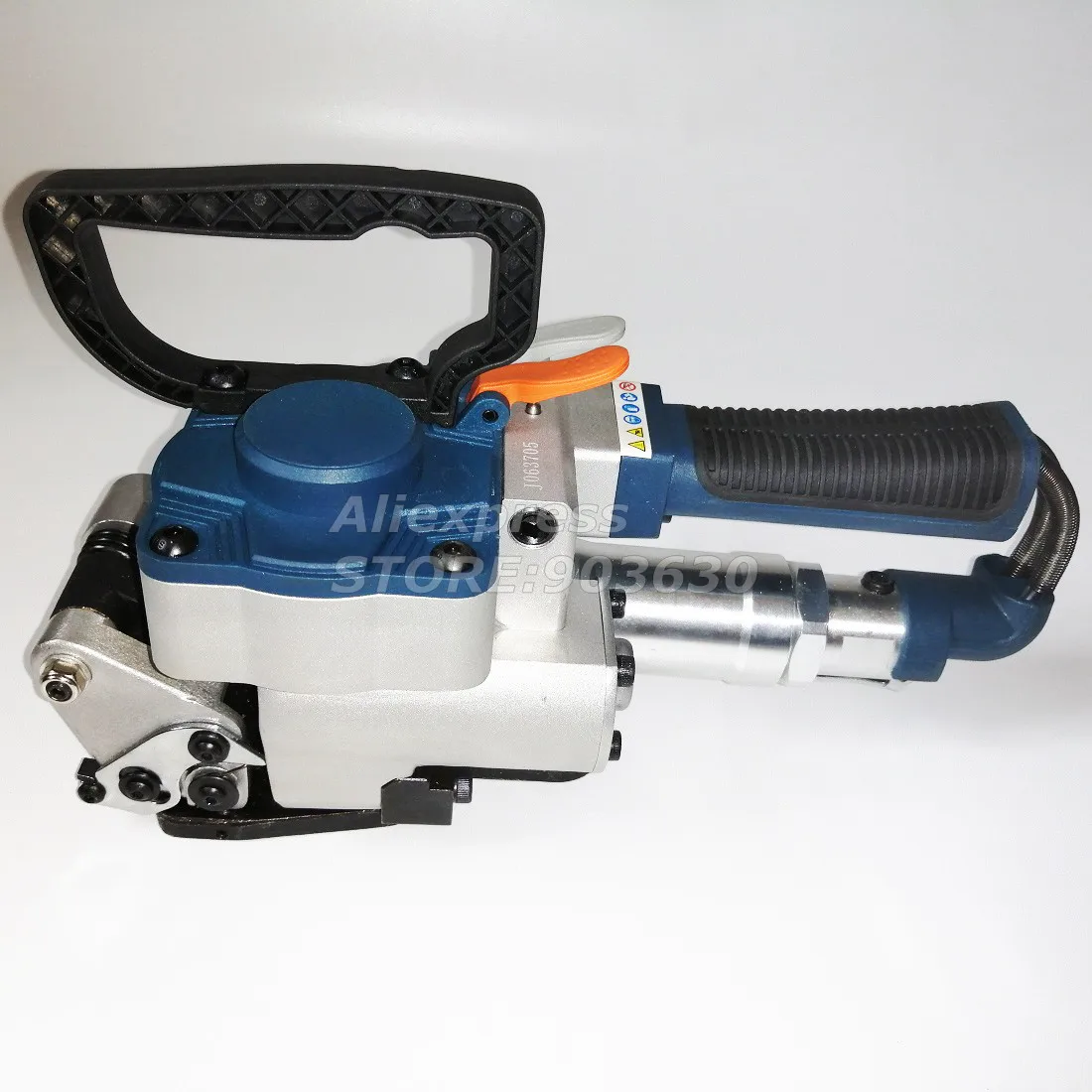 

Pneumatic Plastic Strapping Machine Banding PET Strapping Tool Portable HandHeld Friction Welding Wrapping Packaging Machine B19
