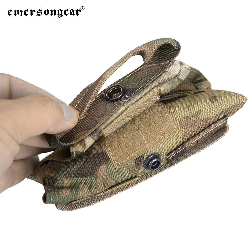 Emersongear tas Tourniquet taktis, kantong Gen II tas Tourniquet berburu Panel latihan Airsoft mendaki tempur EM5749 JD