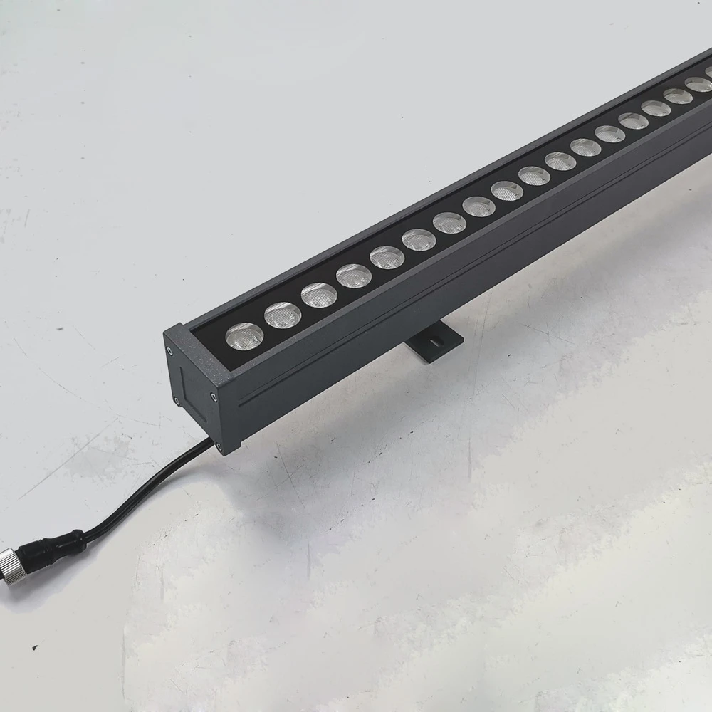 

10pcs LED Wall Washer Landscape Light DC24V 36w dmx512 rgb Outdoor Lights Wall Linear Lamp Floodlight 100cm Wallwasher