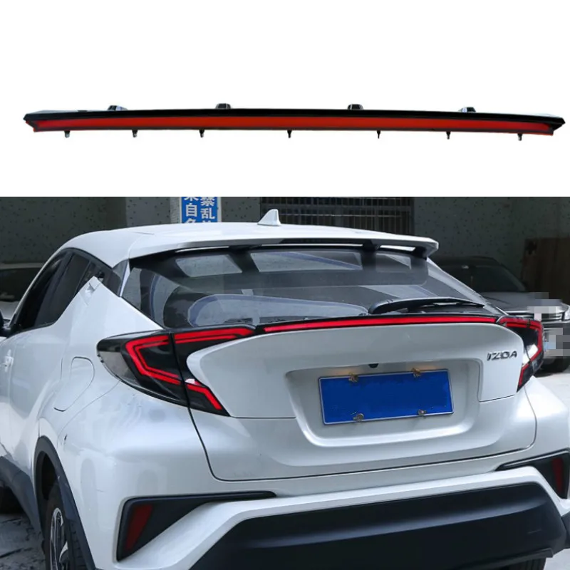 

Rear Bumper trunk Tail Light For Toyota CHR 2017 2018 2019 LED Taillight Reflector Brake Lamp Warning Signal Driving Fog Lamp