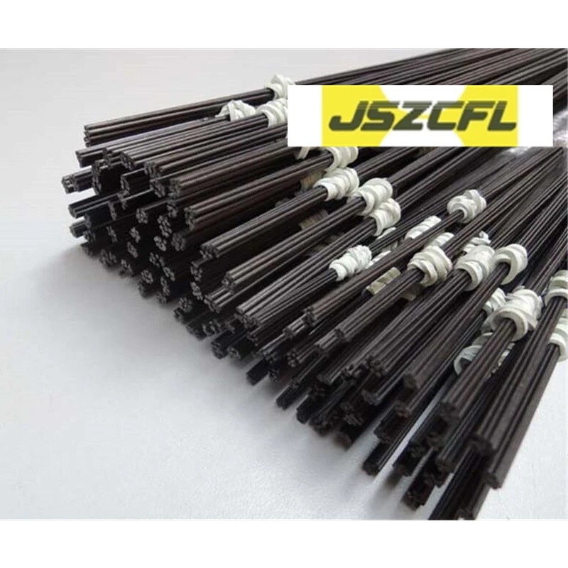 10 Stks/set Carbon Fiber Staven 1.5Mm Voor Rc Vliegtuig Diy Gereedschap Model Accessoires Lengte 500Mm Groothandel