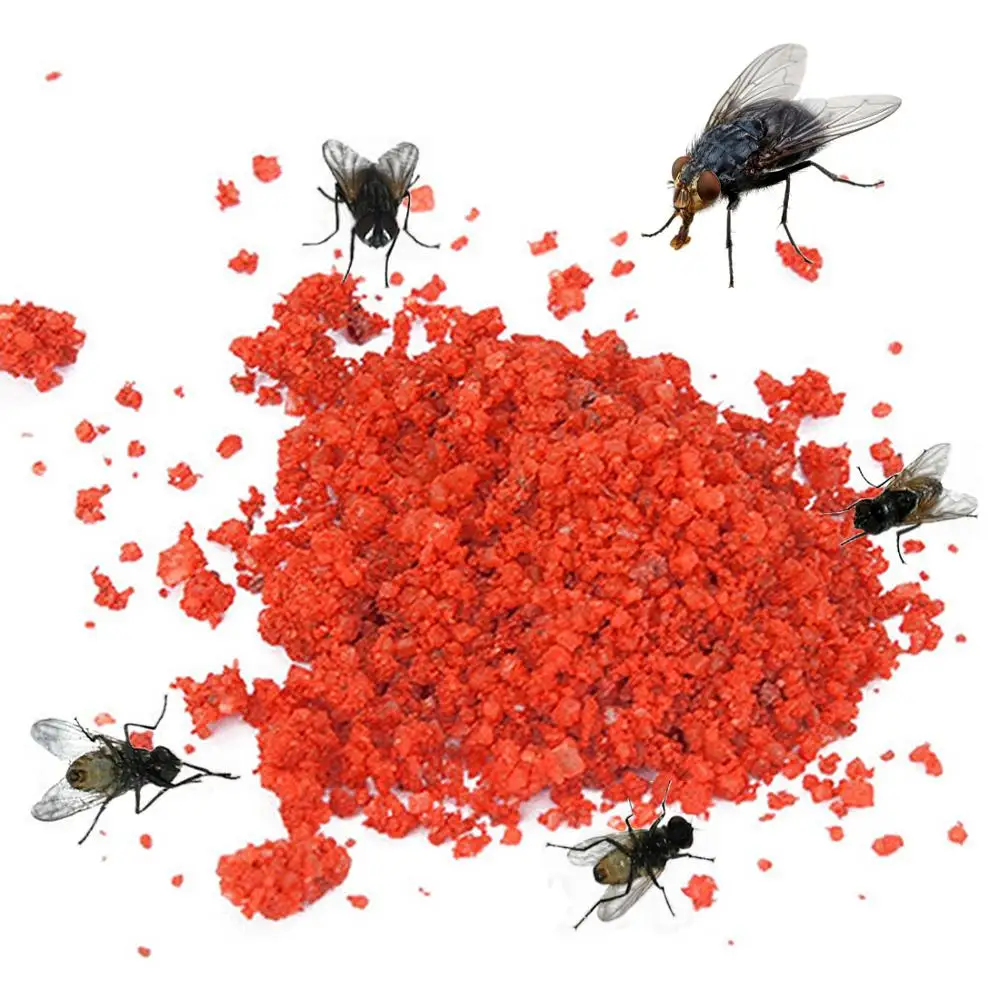 Garden House Fly Killer Bait Poison Lure Drug Powder Anti Flies Insecticide Pest Control Killing Fly Trap Attractant