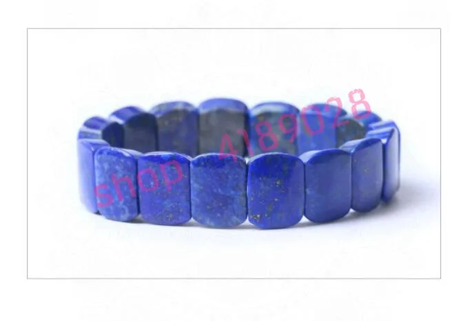 

Natural Afghan King lapis lazuli single circle hand row, natural material jewelry