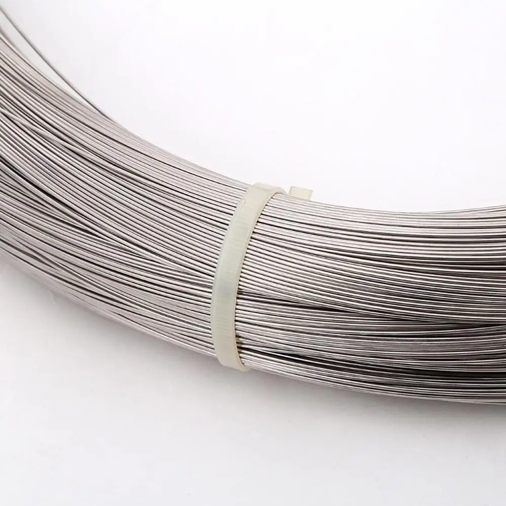 5Meters 304 Stainless Steel Spring Wire 0.4/0.5/0.6/0.7/0.8/1/1.2/1.3/1.5/1.8/2mm Spring Steel Wire