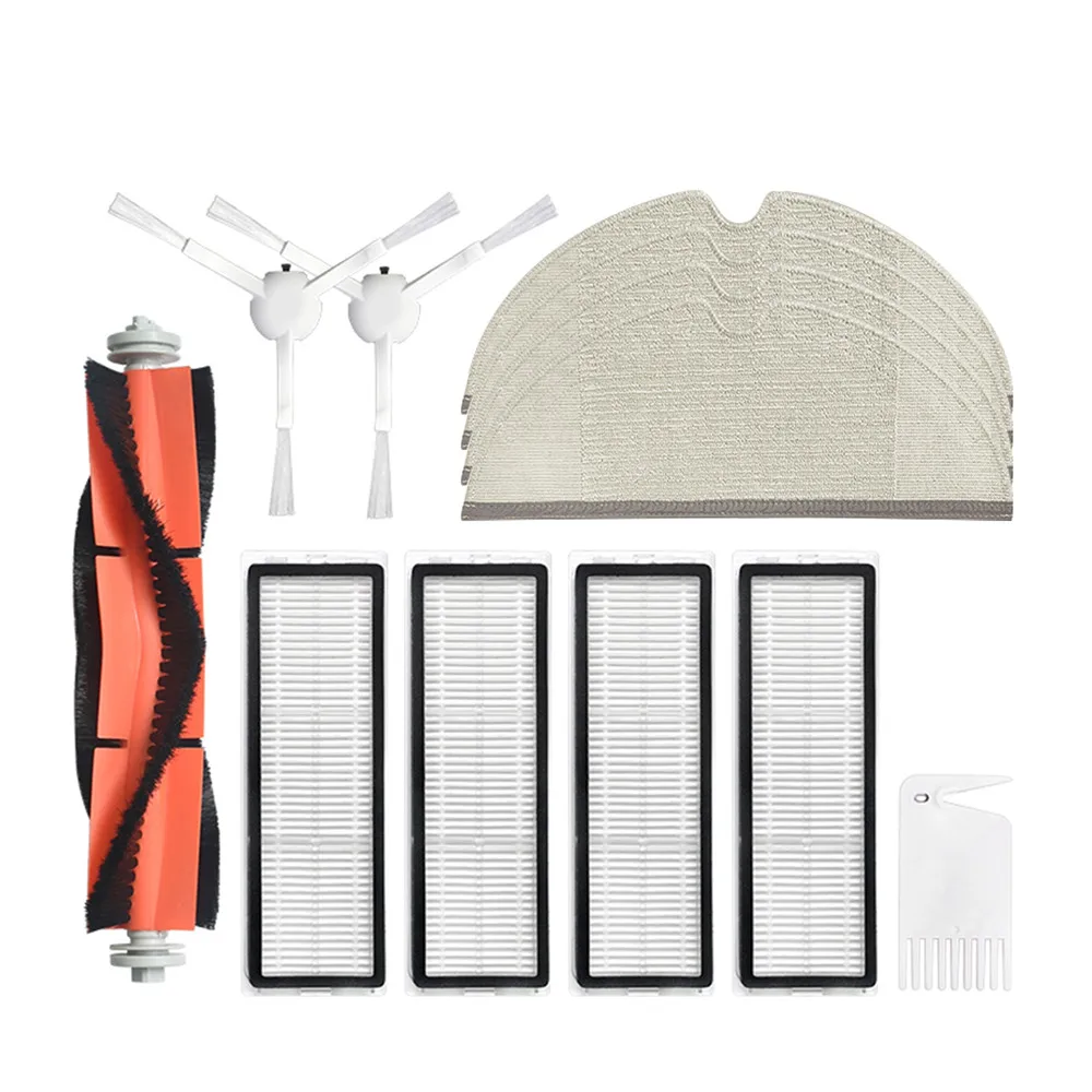 Для Mijia Vacuum 1C основная и боковая щетки, Швабра, Hepa-фильтр для робота-устройства