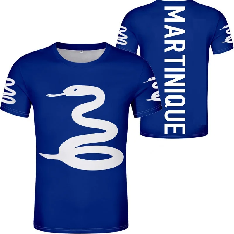 

MARTINIQUE T Shirt Name Number Mtq T-shirt Photo Logos Clothing Print Diy Free Custom Made Not Fade Not Cracked Tshirt Jersey