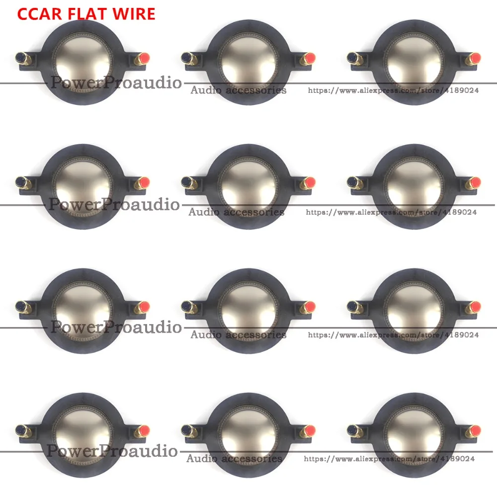 

12PCS Replacement Diaphragm For Paudio ,Mackie 44.4mm BMD 450 speaker part CCAR Flat Wire