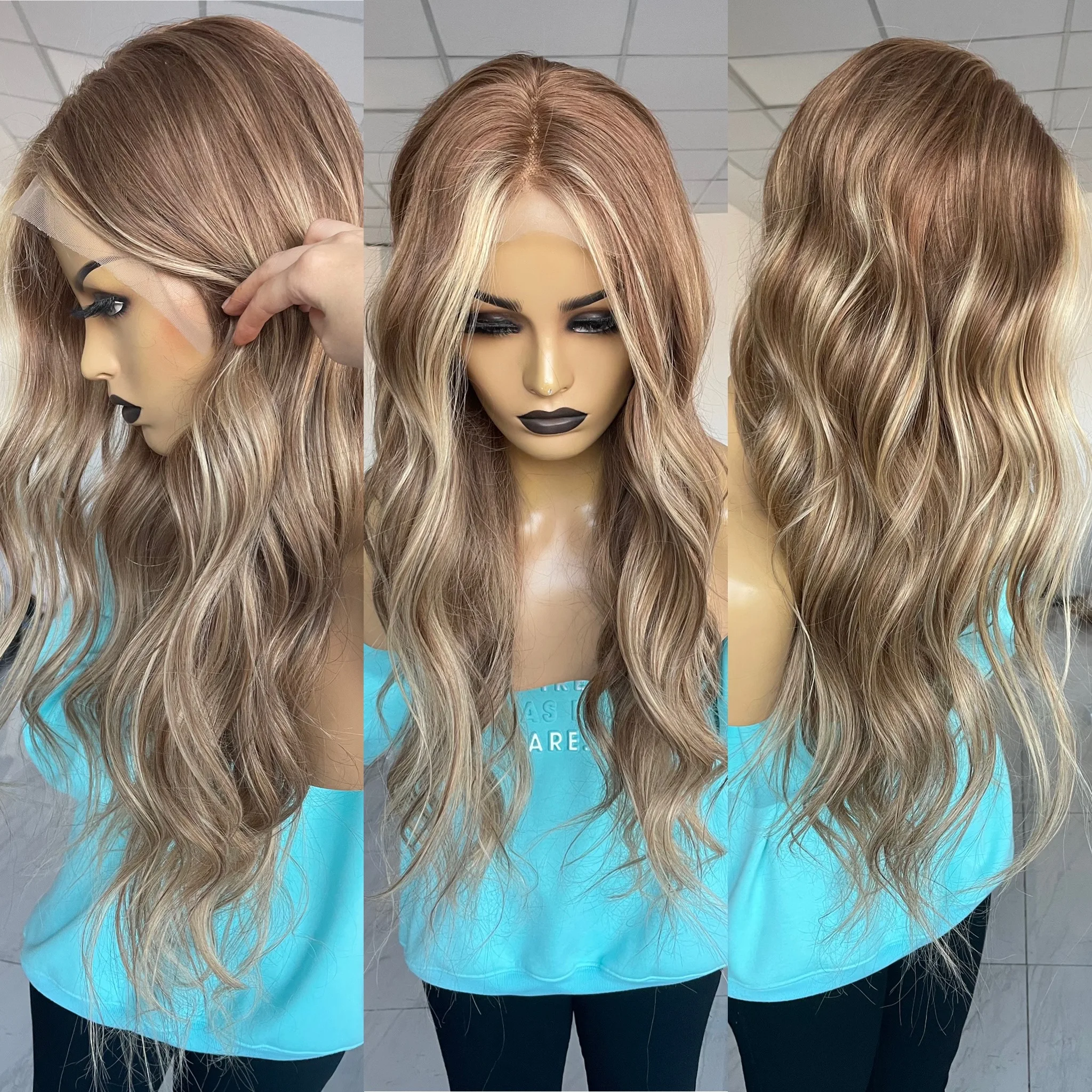 Jaymay Balayage Wigs 7/7/24 Cami Color 13x6 Lace Frontal Wig Ombre Highlight Lace Front Wig Human Hair Pre Plucked Lace Wigs