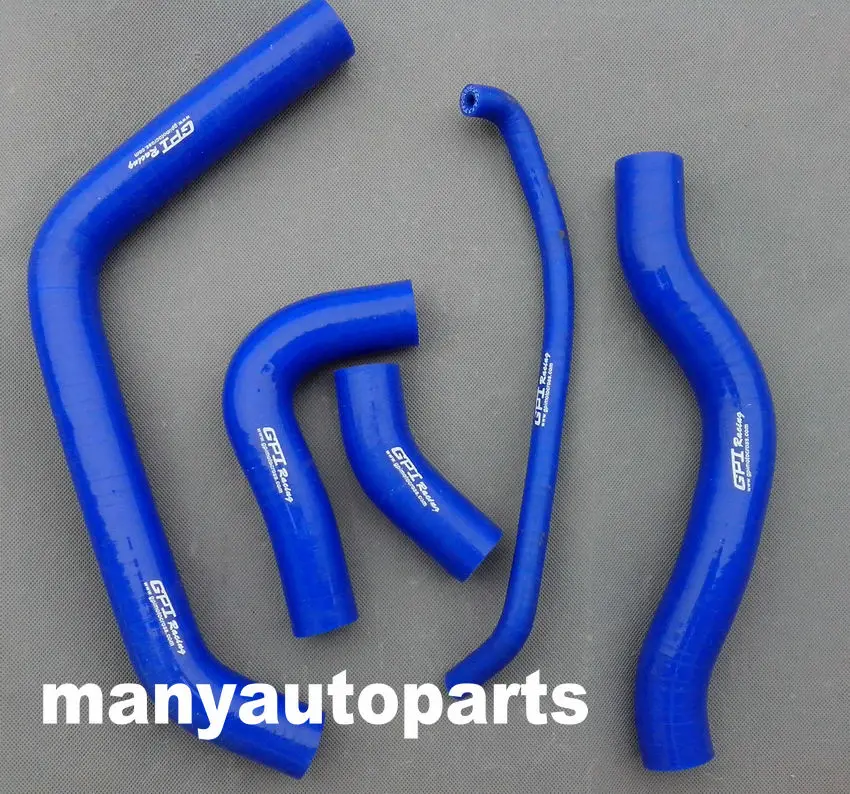 Black For Honda CBR600F3 CBR 600 F3 1995-1998 1996 1997 Silicone Radiator Hose