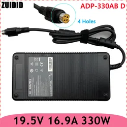 19.5V 16.9A 330W 4 Holes AC Adapter Power Supply for MSI Gaming GT75 GT80S GT62VR GT73VR 7RF TITAN PRO MS-17A2 MS-1814 Charger