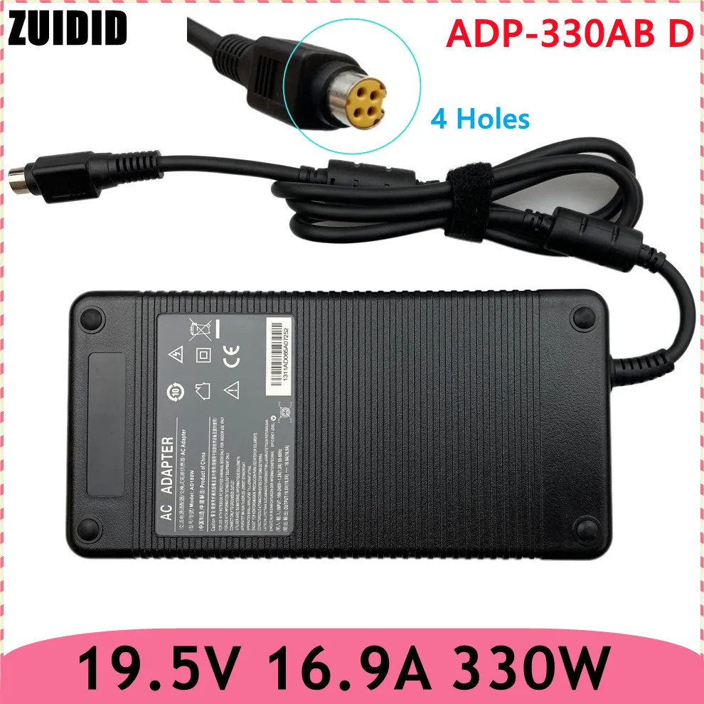 Furos Adaptador ac Fonte de Alimentação para Msi Gaming Gt75 Gt80s Gt62vr 7rf Titan Pro Ms17a2 Ms-1814 Carregador 19.5v 16.9a 330w