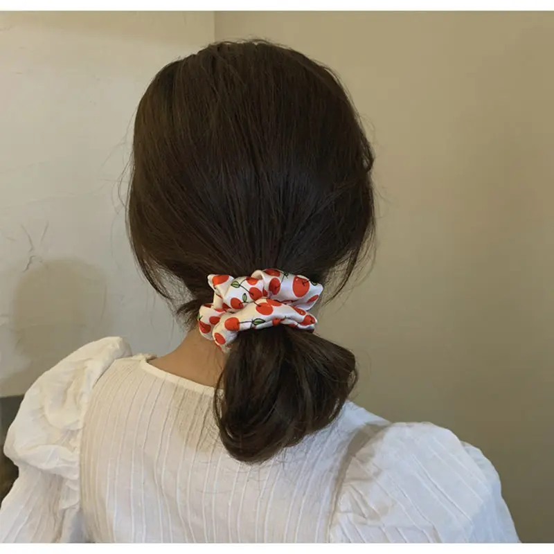 100% Zijde Haar Scrunchies-Grote Standaard Kleine Maat Luxe Elastische Zijden Haarbanden voor Vrouwen Paardenstaart-Houder Zacht en Geen pijn