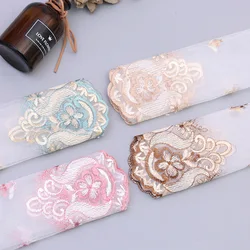 3 Yards 21CM embroidery lace fabric clothing accessories wedding dress skirt decoration accessories DIY curtain sofa cushion dec