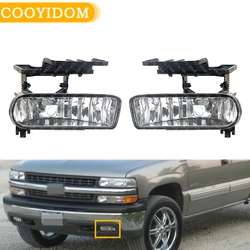 Chevrolet Silverado 1999-2002 Suburban Tahoe 2000-2006 YC 용 안개등 운전 램프 Foglight 101000 안개등 조립 헤드라이트