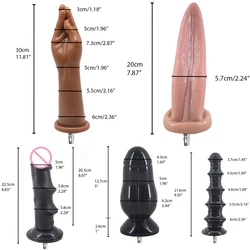 ROUGH BEAST consolador grande realista para mujer y hombre, accesorio de máquina sexual vac-u-lock, tapón rápido, pistola de bombeo, Anal, trasero, punto G