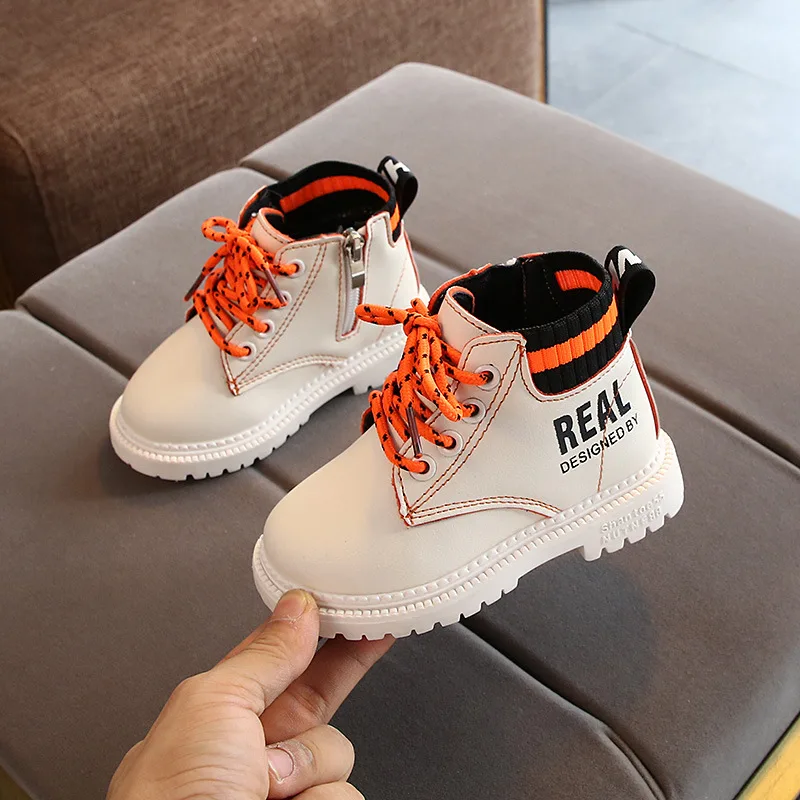 Autumn Winter Children Boots Waterproof Baby Fashion Sneaker Kids Snow Boots Boys Girls Boots Casual Shoes