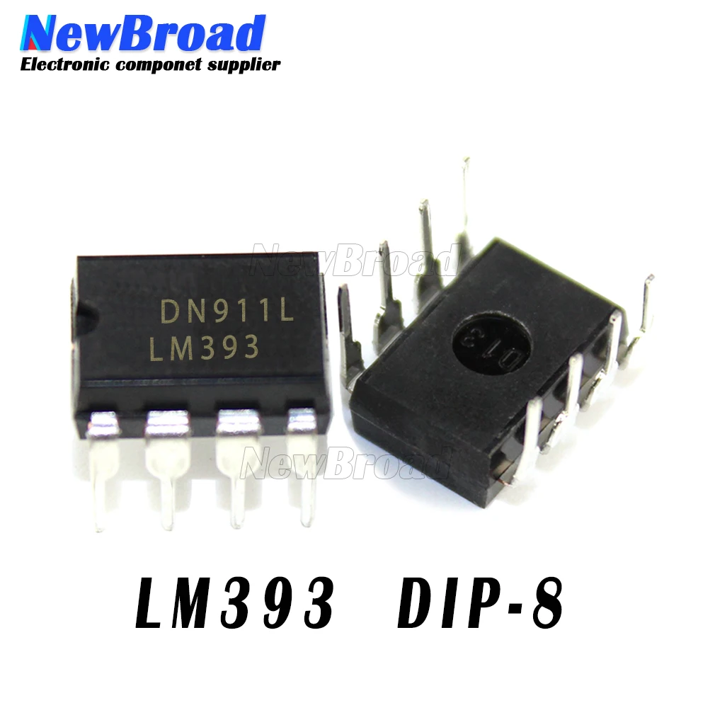 10PCS LM393P DIP8 LM393 DIP LM393N 393 DIP-8 new and original IC