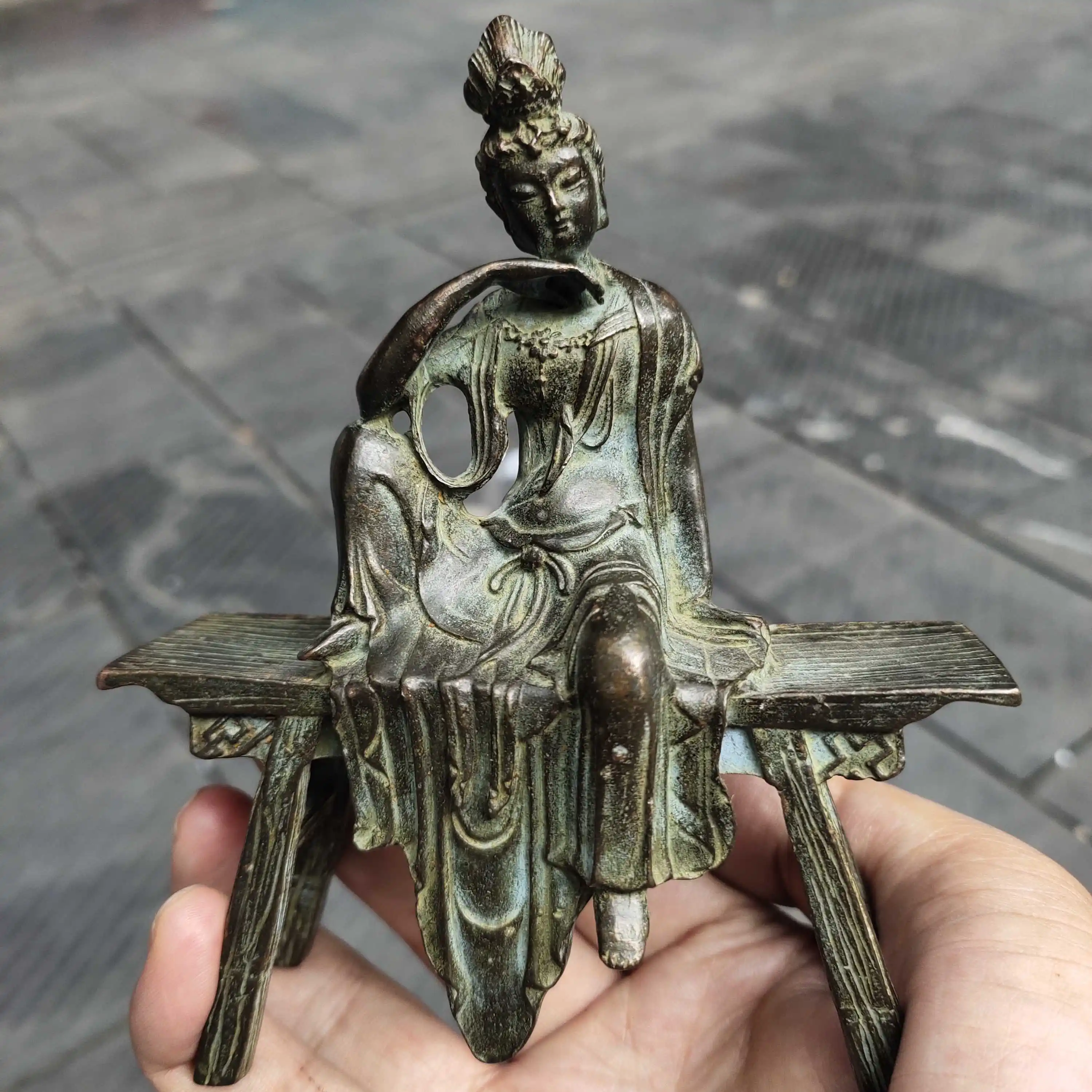 

Pure copper, Benches beauties ornaments, Exquisite home crafts decorations