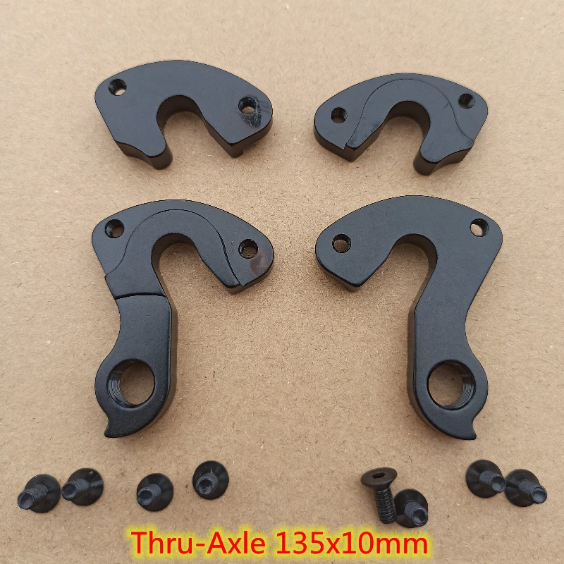 1pc Bicycle MECH dropout For Trident Thrust TRINX OEM Bike Axle Thru Quick Release carbon frame 135x10mm Gear derailleur hangers