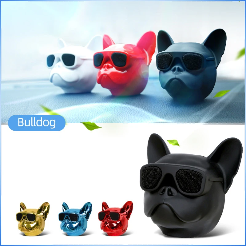 Bulldog Car Air Freshener perfume Automobile Interior Perfume Clip Fragrance Ornament Bull Dog Car Accessories decoration