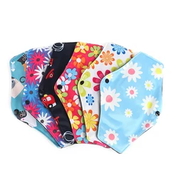 1PCS Bamboo Fiber Menstrual Pad Washable Reusable Sanitary Napkin Cotton Cloth Pads Feminine Hygiene Panty Liner Towel Pad