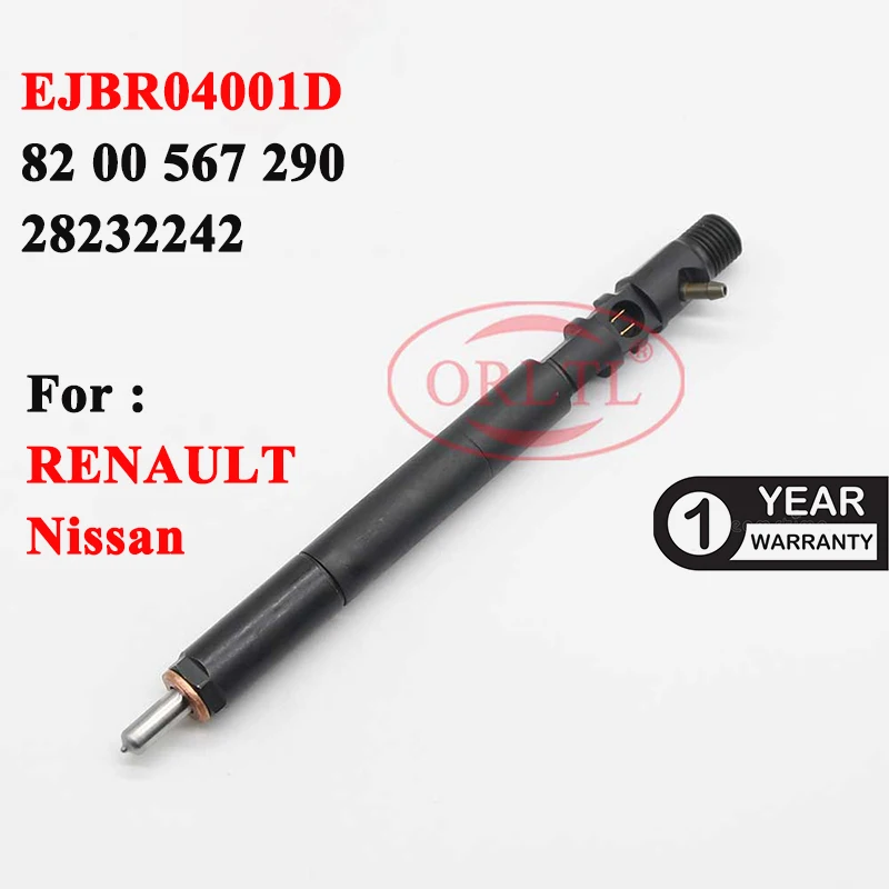 Nozzle 28232248 Common Rail Injector EJBR04001D Diesel Sprayer EJB R04001D For RENAULT Clio, Grand Scenic,Megane,Kangoo