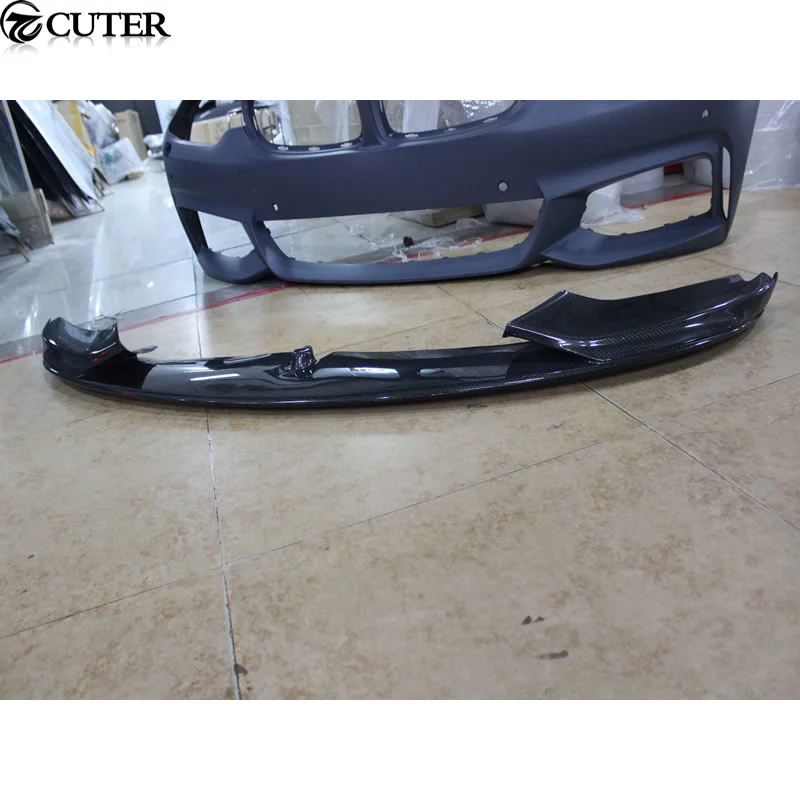 p Style F32 4 Series Carbon Fiber M-tech Front Bumper Lip for Bmw 4series F32 F33 M-tech Bumper 2014up