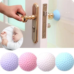 Door Stopper Handle Door Stop Buffer Convenient Wall Sticker Door's Stopper Soft Rubber Anti-Shock Flip Silence Home Stickers