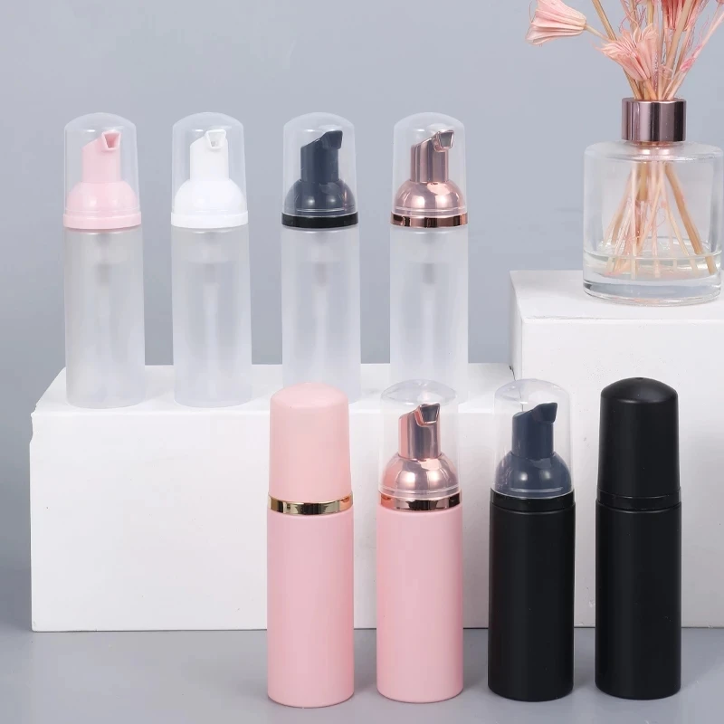 10Pcs/set Hot Sell 50ml Empty Plastic Foam Pump Refillable Bottle Cosmetic container Cleanser Soap Shampoo Foaming Bottles