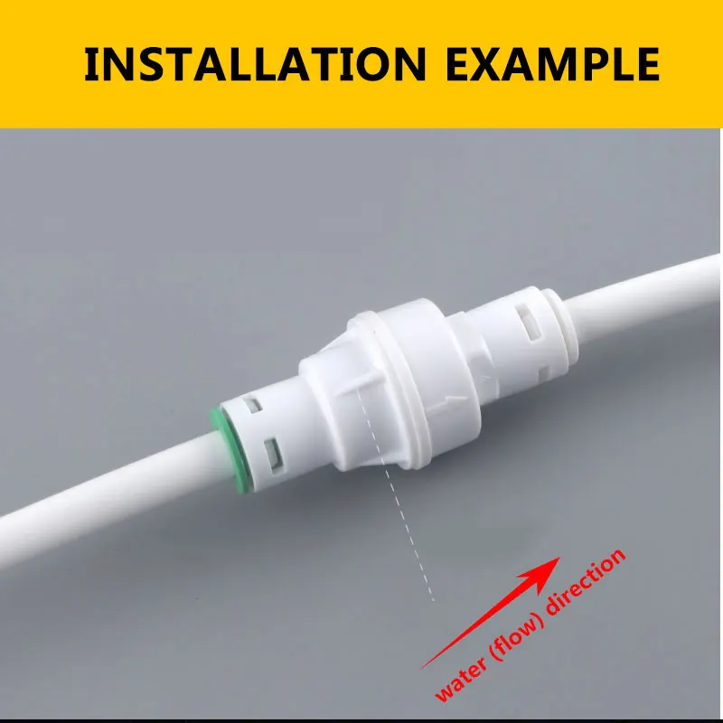 RO клапан снижения давления воды, регулятор давления воды, шланг с наружным диаметром 3/8 дюйма, быстрое соединение, Диаметр 9,5 мм, система обратного осмоса