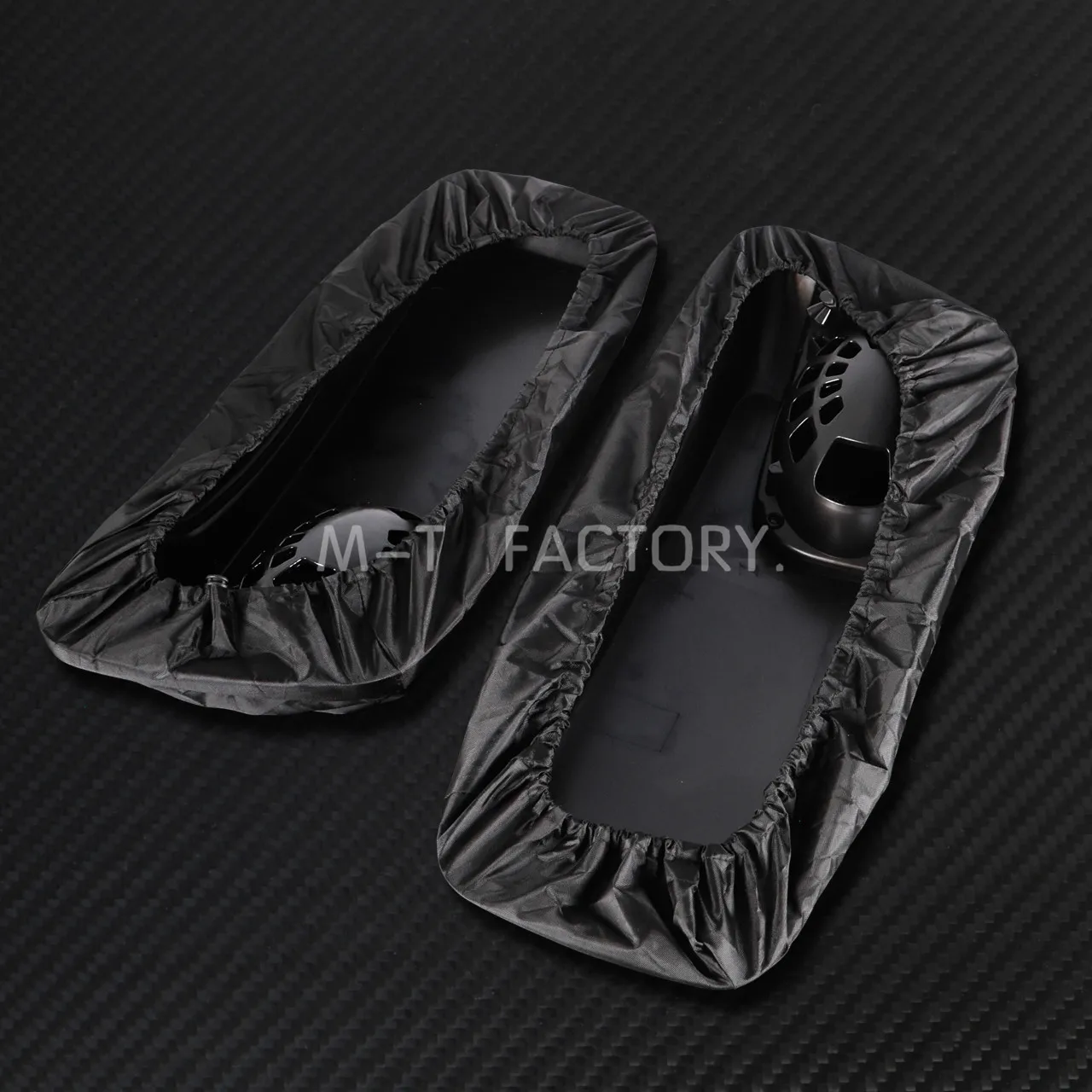 Motorcycle Saddlebag Speaker Lid Cover Waterproof Audio Speaker Lid For Harley Touring 2014-2019 Road King Road Electra Glide