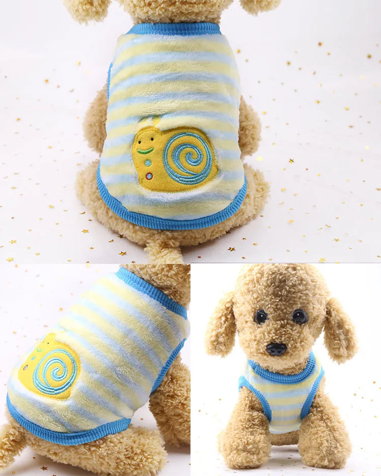 Weiche Flanell-Hundekleidung, Winterkleidung für kleine Hunde, mittelgroßer Welpenmantel, süßer warmer Haustierpullover, Katze, Chihuahua, Yorkie-Outfit, Xxs – Detail 17