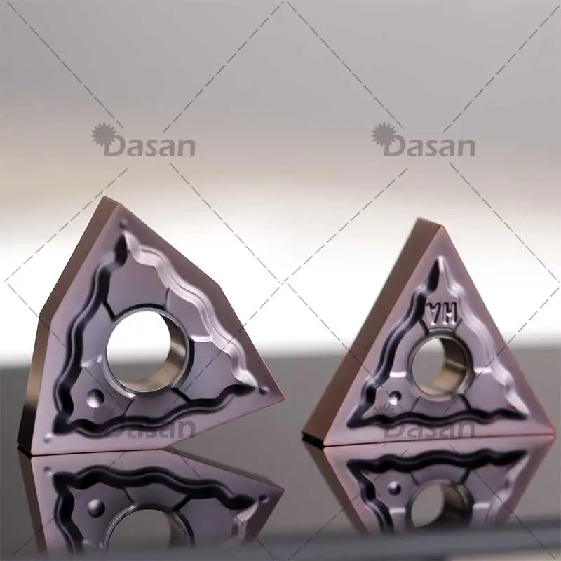 10pcs TNMG160402 HA MA Turning Inserts TNMG Solid Carbide Blades CNCLathe Machine Cutter for Stainless Steel
