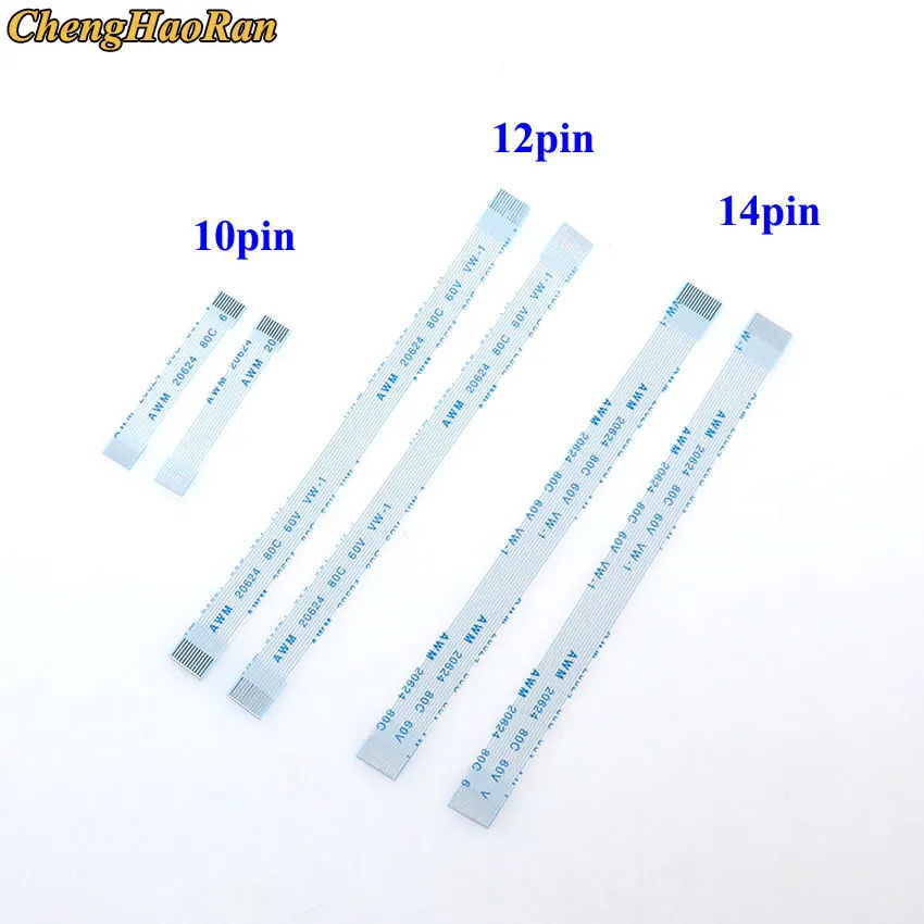 6 PCS for Sony PS4 PRO Slim Controller 10 12 14 Pin Charging Board Power Switch Cable Touch Pad Flex Ribbon Cable