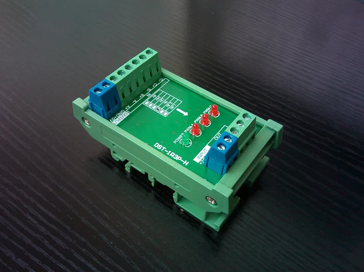 

3-channel differential signal conversion single-ended collector, grating ruler Servo encoder signal to PLC