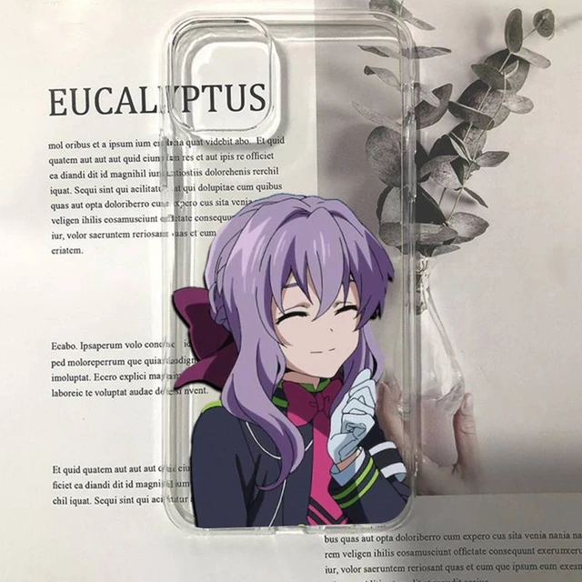 Anime Seraph of the end Hiiragi Shinoa Phone Case for iphone 13 11 12 pro  XS MAX 8 7 6 6S Plus X 5S SE 2020 XR case - AliExpress