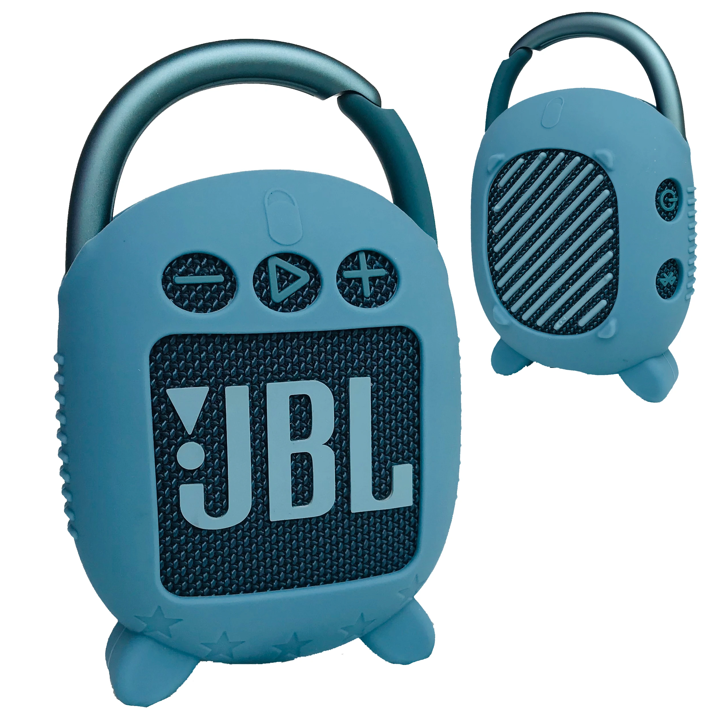 TICOSAN custodia protettiva in Silicone per altoparlante Bluetooth portatile JBL Clip 4 può alzarsi e reclinarsi