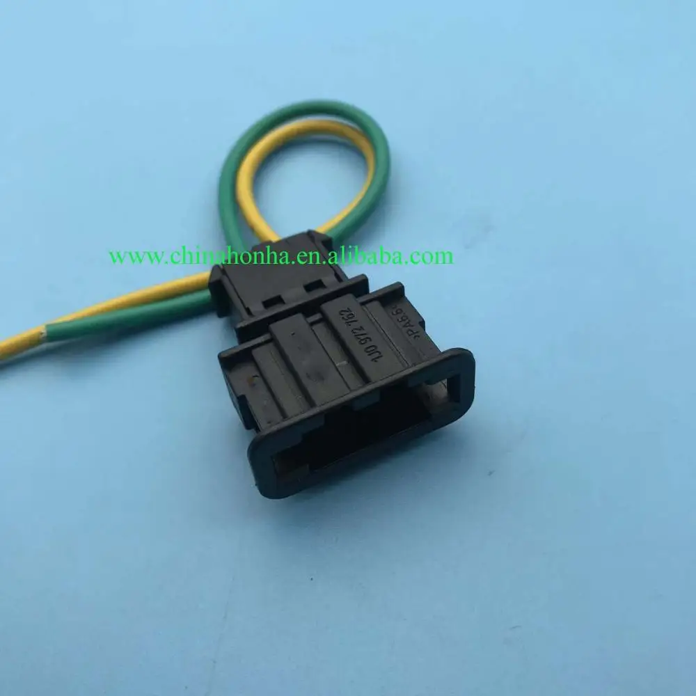 

50 pcs original part 2-Pin 6.3mm automotive wiring harness system connector Male Plug With Terminals 1J0972762 1J0 972 762