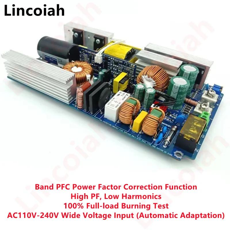 Imagem -04 - Fonte de Alimentação 024v 30v 36v 45v 48v 60v 72v 110v 150v Tensão Ajustável 110v 220v ac dc Smps para o Motor das Tiras do Diodo Emissor de Luz