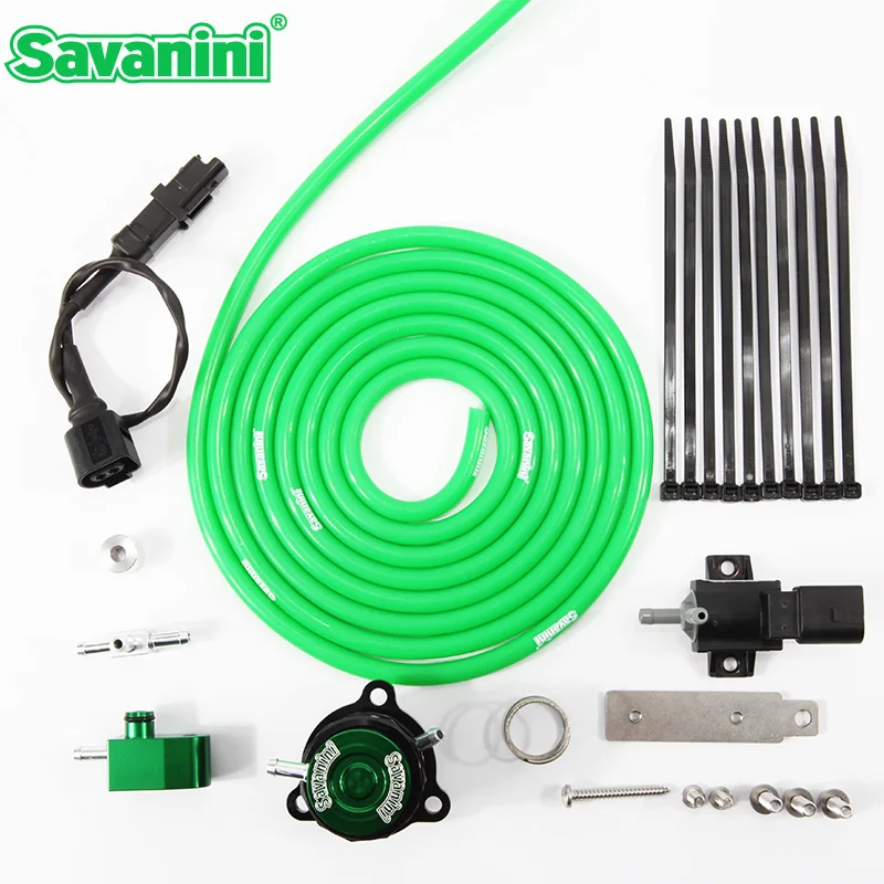 

Savanini High Performance Aluminum Alloy Turbo Blow Off Valve Kit for Peugeot/MINI/ Citroen 1.6T Engine