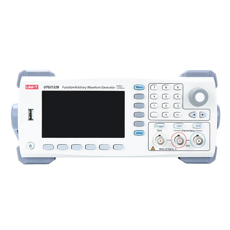 UNI-T UTG2122B 120MHz Dual Channel Function Generator 1.28GSa/s 6Bits Arbitrary Waveform Generator