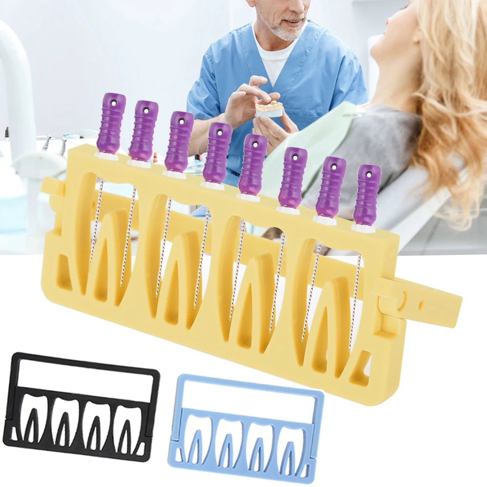 Autoclavable Disinfection Rack 8 Holes Endodontic Drill Stand Holder Root Canal Therapy Files Dental Accessories Storage Tools