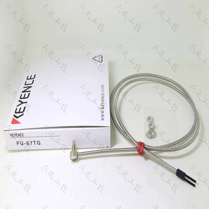 KEYENCE FU-67TG stainless steel M6 diffuse reflection optical fiber